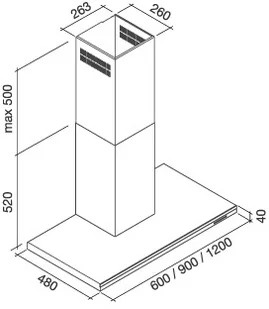 Falmec Lumen 60 Inox - Okapy kuchenne - miniaturka - grafika 3