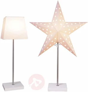 Best Season Lampa deko Combi Pack - gwiazda i klosz biała - Oświetlenie świąteczne - miniaturka - grafika 3