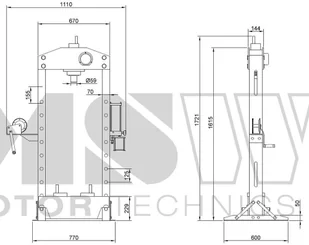 456 MSW Motor Technics 45674807 Prasa hydrauliczna MSW maks siła nacisku 30 T maks ciśnienie robocze 666 bar) 74807-uniw - Prasy 456 MSW Motor Technics 45674807 Prasa hydrauliczna MSW maks siła nacisku 30 T maks ciśnienie robocze 666 bar) 74807-uniw - Prasy - miniaturka - grafika 2