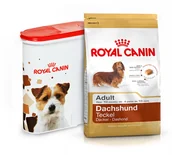 Mokra karma dla psów - Royal Canin Dachshund Adult 1,5kg + Pojemnik na karmę 1,5kg 189350 - miniaturka - grafika 1