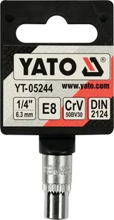 Yato NASADKA TORX 1/4"" E8 YT-05244 - Klucze i nasadki - miniaturka - grafika 2