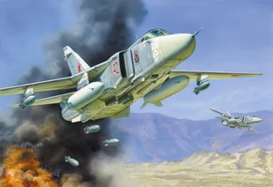 Zvezda Plastikowy model do sklejania Sukhoi SU-24M Fencer-D - Modele do sklejania - miniaturka - grafika 2