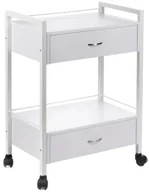 Meble kosmetyczne - Beauty System Szafka kosmetyczna BY-7017 biała BY-7017/WHITE - miniaturka - grafika 1