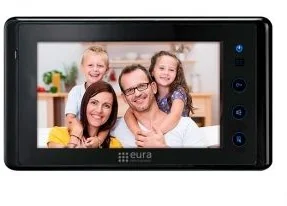 Eura-Tech Monitor VMA-08A5 A53A608 - Akcesoria do domofonów i wideodomofonów - miniaturka - grafika 2