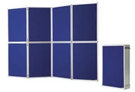 Tablice i flipcharty - MAGNETOPLAN Tablica prezentacyjna filcowa niebieska 8x600x900 1101016 - miniaturka - grafika 1