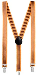 Boland Boland - Szelki z falbankami, różne neonowe kolory, z klipsami, rozciągliwe, uchwyt do spodni, kostium, karnawał, impreza tematyczna 472 - Dodatki do strojów karnawałowych - miniaturka - grafika 3