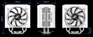 Zalman Chłodzenie CPU CNPS16X CNPS16X WHITE - Chłodzenie procesora - miniaturka - grafika 2
