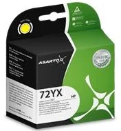 Tusze zamienniki - Asarto Tusz do HP 72 | 130 ml | T610 | żółty AS H72YX (AS-H72YX) - miniaturka - grafika 1
