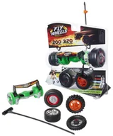 Samochody i pojazdy dla dzieci - Jakks Pacific Fly Wheels. Podwójna wyrzutnia, 4 opony, zielono-czarne - miniaturka - grafika 1