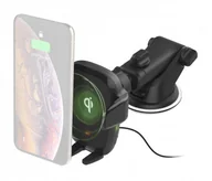 Uchwyty samochodowe do telefonów - iOTTIE AutoSense Automatyczny do Szyby i Kokpitu Indukcja - miniaturka - grafika 1