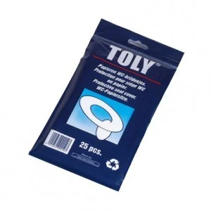 Nakładki na toaletę jednorazowe Toly Wc 25 szt. - Akcesoria turystyczne - miniaturka - grafika 2