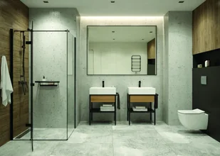 Deante prostokątna 90x100 Arnika KQA 047P - Kabiny prysznicowe - miniaturka - grafika 3