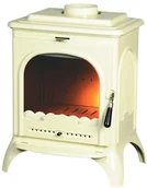 Piece wolnostojące - Invicta 868 888 838 DOSTAWA GRATIS! 86865695 Piec wolnostojący 7kW Seville 2 wylot spalin góra kolor emalia kremowa) 65695-uniw - miniaturka - grafika 1