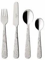 Sztućce dla dzieci - Villeroy & Boch 4-częściowy zestaw sztućców dla dzieci Hungry as a Bear - miniaturka - grafika 1