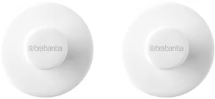 Brabantia Nowości Wieszaki łazienkowe na ręczniki 2 szt ReNew białe 280344 280344 - Wieszaki łazienkowe - miniaturka - grafika 2