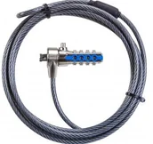 Zabezpieczenia do laptopów - Targus Linka do zabezpieczenia notebooka PA410E - miniaturka - grafika 1