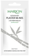 Maseczki do twarzy - Marion Detox Oczyszczający Plaster na Nos z aktywnym węglem MAR-3457 - miniaturka - grafika 1