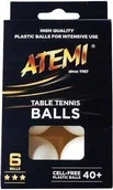 Tenis stołowy - Atemi Piłeczki do tenisa stołowego 3 6 szt New PP117B - miniaturka - grafika 1