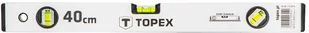 TOPEX grupa Poziomnica aluminiowa anodowana 40 cm 3 libelle 29c301 29c301 - Akcesoria do elektronarzędzi - miniaturka - grafika 2