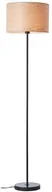 Lampy stojące - Brilliant Romm 93140/76 lampa stojąca podłogowa 1x52W E27 drewno/czarna - miniaturka - grafika 1