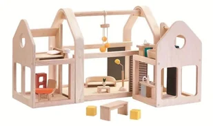 Plan Toys Przenośny domek dla lalek - Domki dla lalek - miniaturka - grafika 2
