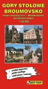 Góry Stołowe Broumovsko Mapa turystyczna - Przewodniki - miniaturka - grafika 2