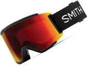 Gogle narciarskie - Smith SQUAD XL Black ChromaPop Sun Red męskie okulary snowboardowe 90061455 - miniaturka - grafika 1