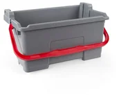 Miotły, szufle, mopy - TTS Wiadro 25l Tri Press z czerwona rączką 2220ER - miniaturka - grafika 1