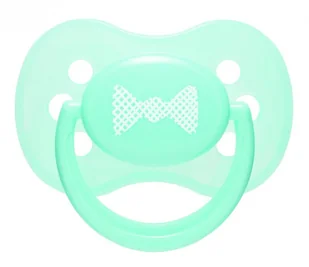 Canpol babies Smoczek silikonowy okrągły 0-6m Pastels niebieski - Smoczki do butelek - miniaturka - grafika 2