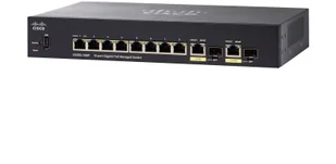 Cisco SG350-10MP-K9-EU SG350-10MP-K9-EU - Pozostałe akcesoria sieciowe - miniaturka - grafika 2