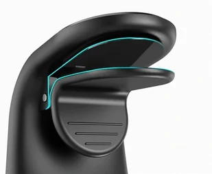 Alogy Magnetyczny uchwyt samochodowy Alogy do kratki czarny 7623X1 - Uchwyty samochodowe do telefonów - miniaturka - grafika 2