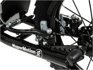 HyperMotion Hulajnoga Hypermotion VIVA 12 (pompowane koła 30cm) - Czarna VIVA 12 HYPER BLACK - Hulajnogi - miniaturka - grafika 3