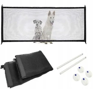 Bramka Zabezpieczająca Przegroda Psa Kota Drzwi - Balustrady i akcesoria - miniaturka - grafika 2