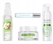Zestawy kosmetyków damskich - Avon_ Nutra_ Zestaw matujący +perfumetka Gratis - miniaturka - grafika 1