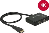 Rozgałęźniki - Delock Splitter 1x wejście HDMI &gt 2x wyjście HDMI 87700 87700 - miniaturka - grafika 1