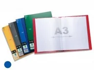 Ofertówki - Pentel Album ofertowy A4/A3 side 20 niebieski DCF642-C - miniaturka - grafika 1
