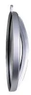 Pozostałe akcesoria fryzjerskie - Efalock ręczne lusterko fryzjerskie z uchwytem srebrne śr.28cm - miniaturka - grafika 1