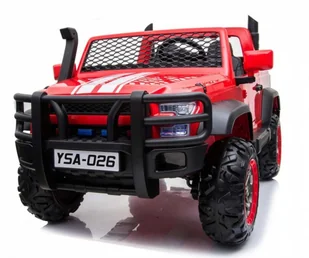 Super-Toys MEGA DZIP 4X4, MIĘKKIE KOŁA EVA, MIĘKKIE SIEDZENIE, PANEL, FULL OPCJA /YSA026 YSA-026-CZERWONY - Pojazdy elektryczne dla dzieci Super-Toys MEGA DZIP 4X4, MIĘKKIE KOŁA EVA, MIĘKKIE SIEDZENIE, PANEL, FULL OPCJA /YSA026 YSA-026-CZERWONY - Pojazdy elektryczne dla dzieci - miniaturka - grafika 6