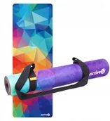 Maty do jogi - Mata Do Ćwiczeń Jogi Fitness Antypoślizgowa Miękka - miniaturka - grafika 1