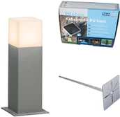 Lampy ogrodowe - QAZQA Lampa zewnętrzna 30 cm szara IP44 z klinem ziemnym i mufą kablową - Denmark - miniaturka - grafika 1