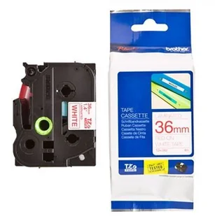 Brother taśma 32mm red on white TZE262 - Akcesoria do kas i terminali - miniaturka - grafika 6