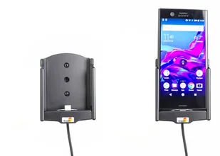 Brodit AB Uchwyt aktywny z kablem USB do Sony Xperia XZ1 Compact 721007 - Uchwyty samochodowe do telefonów - miniaturka - grafika 7