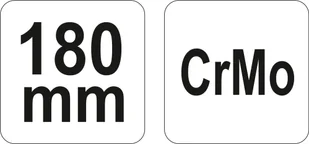 YATO szczypce zaciskowe MORSEA szczęki krótkie płaskie 180mm YT-2452 - Kombinerki i obcęgi - miniaturka - grafika 3