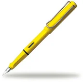 Pióra wieczne - Lamy Safari pióro wieczne, stalówka :B, żółty - miniaturka - grafika 1