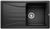 Zlewozmywaki - Blanco Zlew SONA 5S Czarny odwracalny 525972 - miniaturka - grafika 1