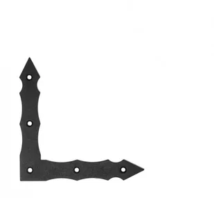 unimet NAROŻNIK OZDOBNY 100*100*15*2.0 - Zawiasy, okucia i inne akcesoria - miniaturka - grafika 2