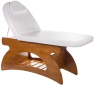 Stoły i łóżka do masażu - Beauty System Łóżko kosmetyczne BD-8241 Orzech BD-8241/ORZECH - miniaturka - grafika 1