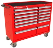 Pozostałe wyposażenie warsztatu - Fastservice Wózek warsztatowy TRUCK z 14 szufladami PT-219-19 PT-219-19 - miniaturka - grafika 1