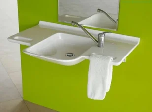 Marmorin Uni 85x60 PU093010850 - Umywalki - miniaturka - grafika 2