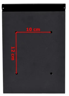 Lumarko Lumarko Skrzynka na listy ODVIN - czarna SKRZYNKA ODVIN  Goc - Skrzynki na listy - miniaturka - grafika 13